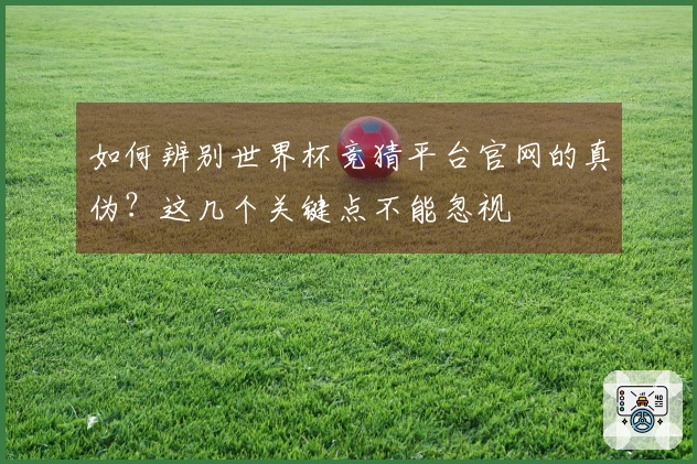 如何辨别世界杯竞猜平台官网的真伪？这几个关键点不能忽视